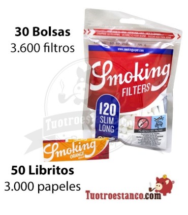 Smoking Orange 70mm + LONG Smoking Filters