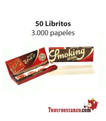 Smoking Filtros de Smoking Castanho 70mm + LONG