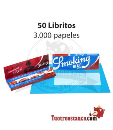Smoking Blu 70 mm + 2 Filtri 1500 SD 6mm