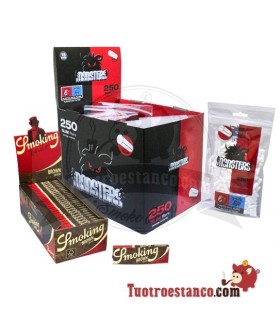 Smoking Marrone 70mm + 12 Sacchetti Monster da 6mm