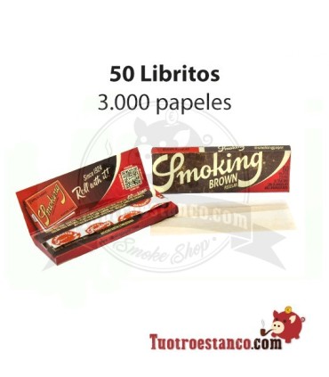 Smoking Marrone 70mm + 12 Sacchetti Monster da 6mm