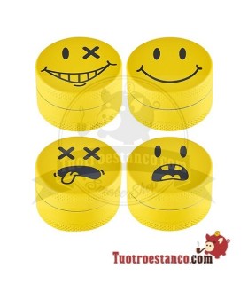 Grinder de metal Champ Yellow Face 2 partes de 40 mm