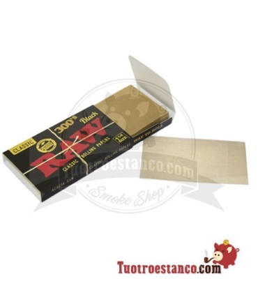 Papel RAW 300 Black de 78 mm