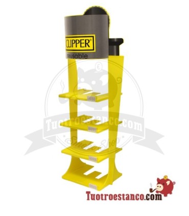 Expositor Clipper en forma de mechero VACÍO