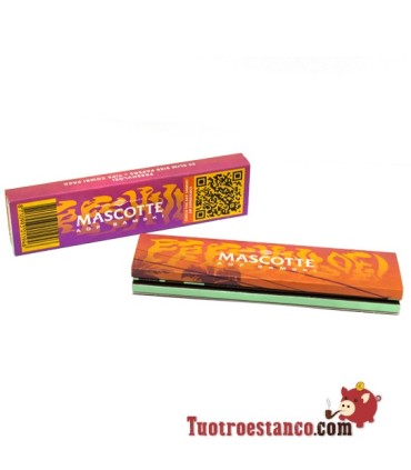 Papel Mascotte ADF Samski King Size Brown + Filtros