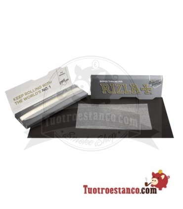 Papel Rizla + Plata Regular de 70 mm