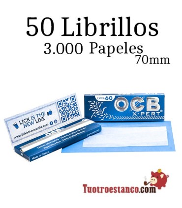 3.000 OCB Blu + 3.000 Filtri OCB 6mm