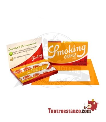 Orange Smoking Paper 70mm Double Window