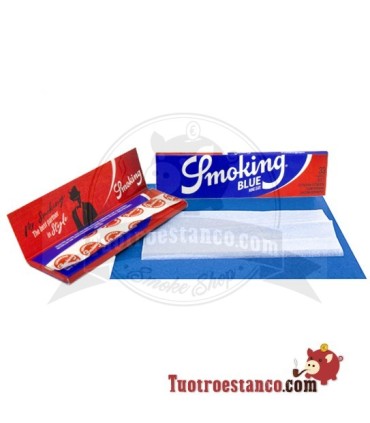 110mm King Size blaues Smoking Papier
