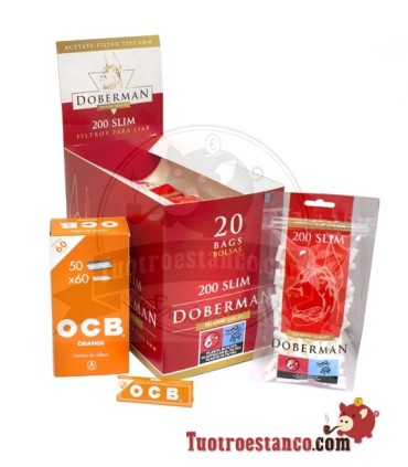 3.000 OCB Laranja 70mm + 4.000 Filtros 6mm