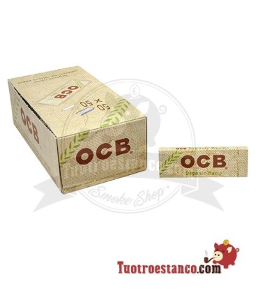 Papel OCB Orgánico Nº 1 de 70 mm - 50 libritos