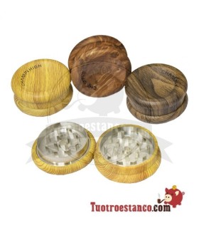 Grinder de madera Champ Wooden Pattern de 50 mm