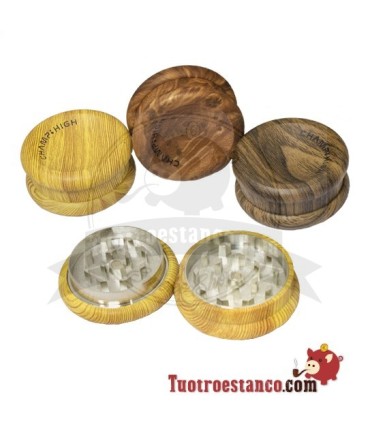 Grinder de madera Champ Wooden Pattern de 50 mm