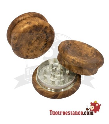 Grinder de madera Champ Wooden Pattern de 50 mm