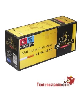 Tubos Doberman 550 - 20 cajitas de 550 Tubos (Cajón)