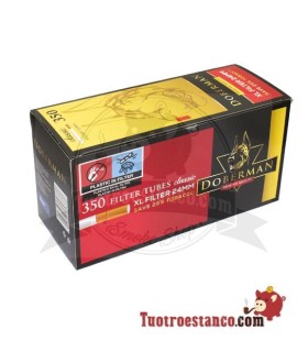 Tubos Doberman 350 Filtro Largo - 1 cajita de 350 Tubos