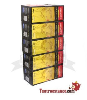 Tubos Doberman 350 Filtro Largo - 5 cajitas de 350 Tubos