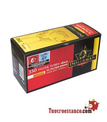 Tubos Doberman 350 XL Largos - 30 cajitas (Cajón)