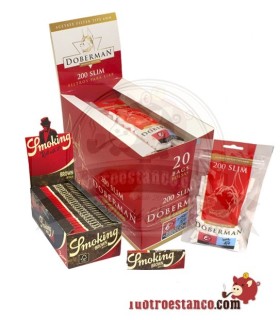 3.000 Smoking Brown 70mm + 4.000 Filtri Doberman 6mm