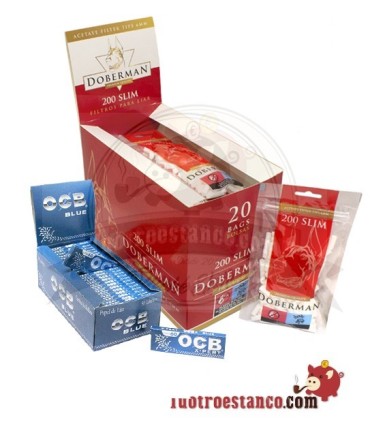 3.000 OCB Blue 70mm + 4.000 Filters Doberman 6mm