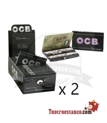 2 x OCB Double Window 70 mm + 20 filtros Doberman 6 mm