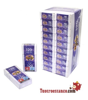 Filtros KRYPTON Precortados de 5,7 mm - 20 cajitas de 120 filtros