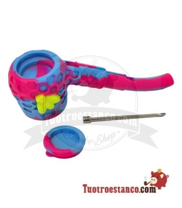 Pipa de Silicona Classic + envase y dabber