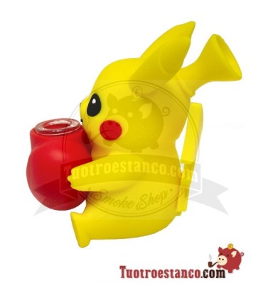 Pipa de Silicona Picachu