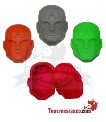 Envase de silicona Capitán America