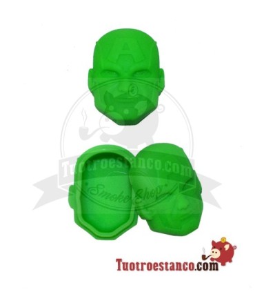 Envase de silicona Capitán America