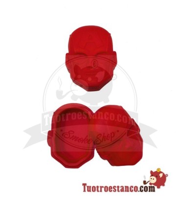 Envase de silicona Capitán America