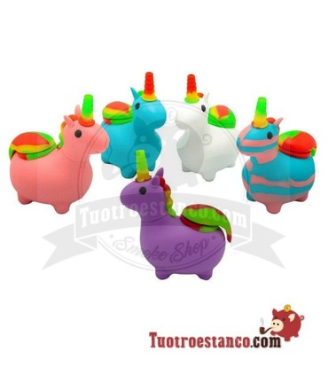 Pipa de Silicona Unicornio