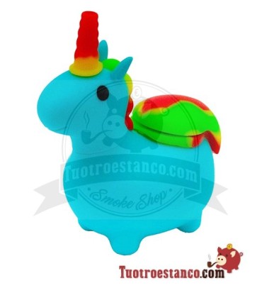 Pipa de Silicona Unicornio
