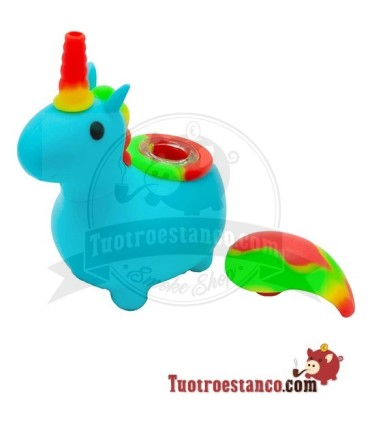 Pipa de Silicona Unicornio