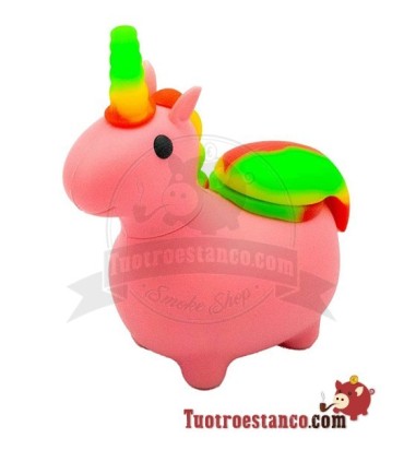 Pipa de Silicona Unicornio