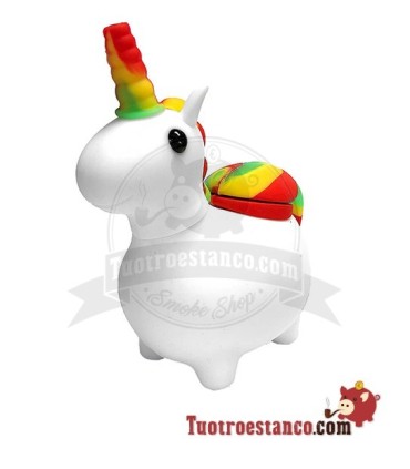 Pipa de Silicona Unicornio