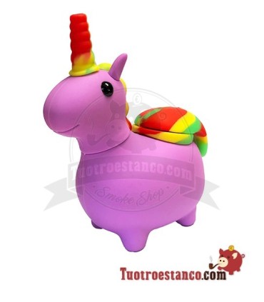 Pipa de Silicona Unicornio