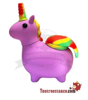 Pipa de Silicona Unicornio