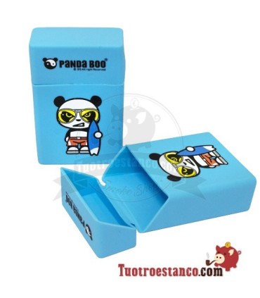 Pitillera silicona Panda Boo de 20 cigarrillos