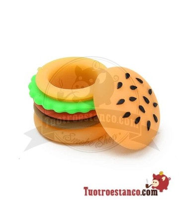 Envase de silicona Hamburguesa 5 ml