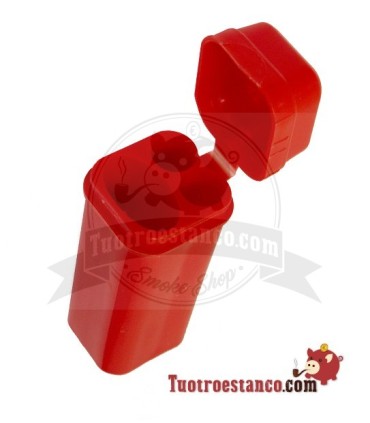Bote de plástico para encendedor + savarette de colores