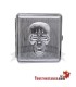Pitillera metálica Champ Skull Relieve de 20 cig
