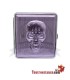 Pitillera metálica Champ Skull Relieve de 20 cig