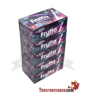 Tubos Frutta Frutos del bosque y menta 5 cajitas de 100 unidades