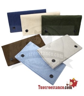 Funda porta tabaco Champ de pana