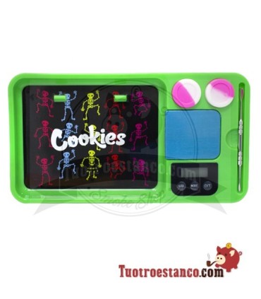 Combo Bandeja de colores y luz + Báscula