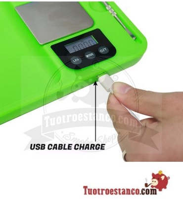 Combo Bandeja de colores y luz + Báscula