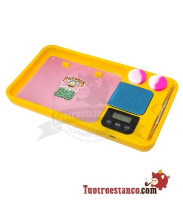 Combo Bandeja de colores y luz + Báscula