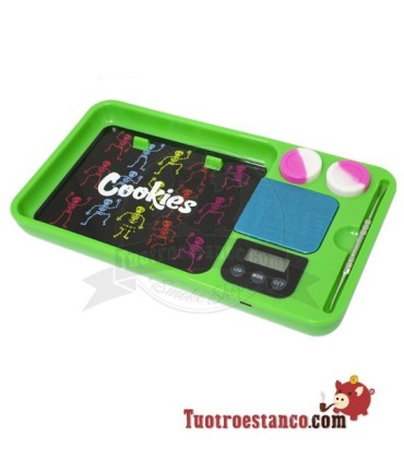 Combo Bandeja de colores y luz + Báscula