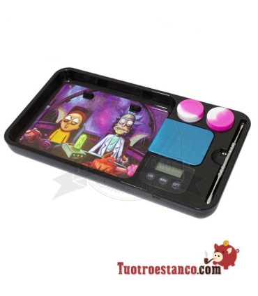 Combo Bandeja de colores y luz + Báscula